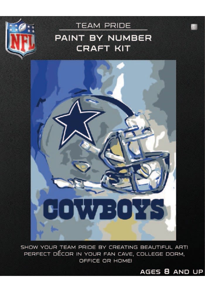 NFL Dallas Cowboys Team Pride Paint By Number Kit