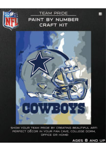Dallas Cowboys Paint By Number Craft Kit Puzzle
