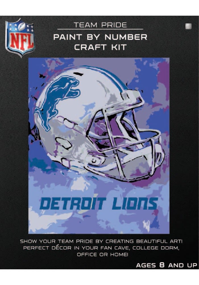 Detroit Lions NFL Panoramic Posters - Fan Cave Decor