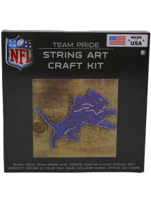 Detroit Lions String Art Craft Kit Puzzle