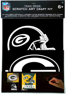 Green Bay Packers Scratch Art Puzzle