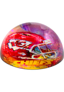 Kansas City Chiefs Red Dome Paper Weight
