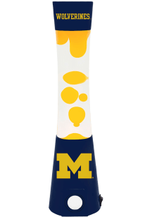 Navy Blue Michigan Wolverines Blue Tooth Speaker Table Lamp