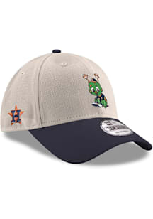 New Era Houston Astros White Jr Mascot Baby GCP 9FORTY Youth Adjustable Hat