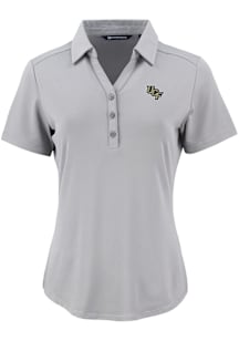 Cutter and Buck UCF Knights Womens Ash Forge Eco Polo Short Sleeve Polo Shirt