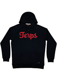 Maryland Terrapins Mens Black All Season Fashion Hood