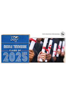 Middle Tennessee Blue Raiders Class of 2025 unique photo frame Picture Frame - Blue