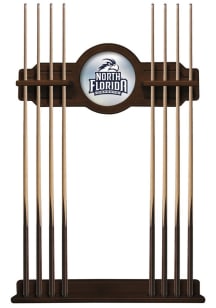 North Florida Ospreys Solid Wood Cue Rack Pool Table