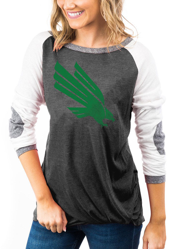 Gameday Couture North Texas Mean Green Womens Black Best In The Game LS Tee