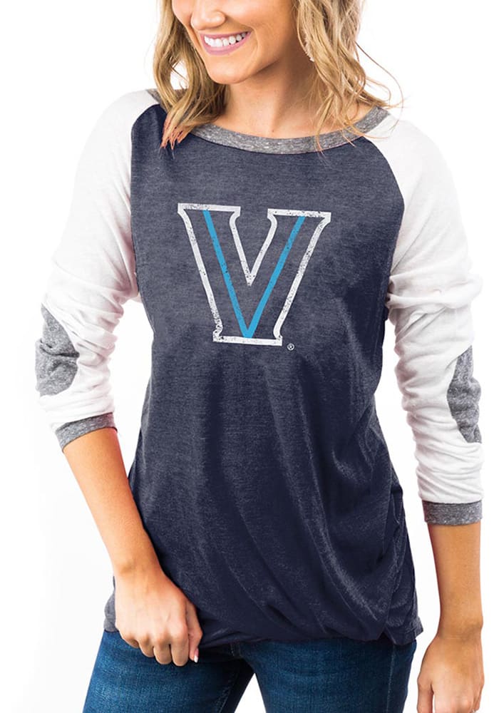 Gameday Couture Villanova Wildcats Womens Navy Blue Best In The Game LS Tee