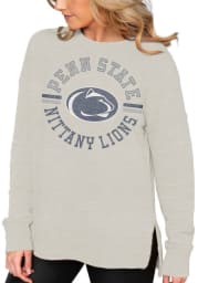 Gameday Couture Penn State Nittany Lions Womens Grey Hide and Chic Crew Sweatshirt