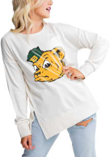 Gameday Couture Baylor Bears Womens Ivory Side Slit Crew Sweatshirt
