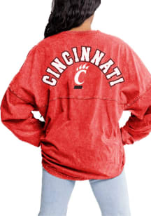 Gameday Couture Cincinnati Bearcats Womens Red Must Have LS Tee