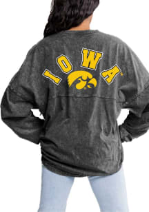 Gameday Couture Iowa Hawkeyes Womens Black Must Have LS Tee