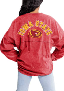 Gameday Couture Iowa State Cyclones Womens Crimson Must Have LS Tee