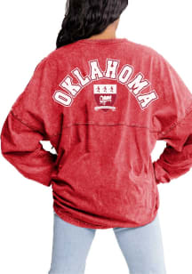 Gameday Couture Oklahoma Sooners Womens Crimson Must Have LS Tee