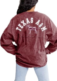 Gameday Couture Texas A&amp;M Aggies Womens Maroon Must Have LS Tee