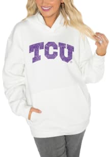 Gameday Couture TCU Horned Frogs Womens White Legacy Hooded Sweatshirt
