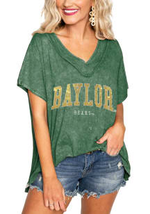 Gameday Couture Baylor Bears Womens Green In a Flash Short Sleeve T-Shirt