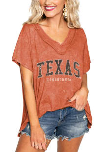 Gameday Couture Texas Longhorns Womens Burnt Orange In a Flash Short Sleeve T-Shirt