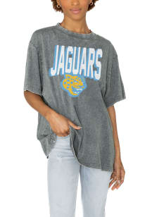 Gameday Couture Southern University Jaguars Womens Grey Solid Defense Short Sleeve T-Shirt