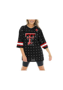 Texas Tech Red Raiders Womens Gameday Couture Kickoff Time Rhinestone Fashion Football Jersey - ..