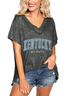 Gameday Couture Kentucky Wildcats Womens Black In a Flash Short Sleeve T-Shirt