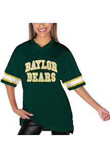 Baylor Bears Womens Gameday Couture Until Kickoff Rhinestone Fashion Football Jersey - Green