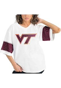 Gameday Couture Virginia Tech Hokies Womens White Signature Move Short Sleeve T-Shirt