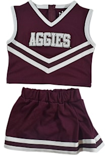 Texas A&M Aggies Toddler Girls Maroon Game Day Sets Cheer Dress