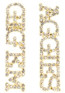 Texas A&amp;M Aggies Pave Rhinestone Stud Womens Earrings
