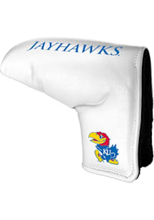 Kansas Jayhawks White Tour Blade Putter Cover