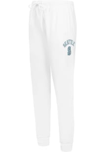 Pro Standard Seattle Mariners Mens White Classic Sweatpants