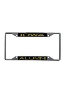 Iowa Hawkeyes Chrome Alumni License Frame