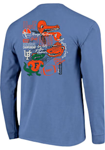 Florida Gators Blue Through The Years Long Sleeve T Shirt