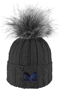 LogoFit Michigan Wolverines Dark Grey Alps Womens Knit Hat