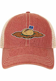 Fort Wayne TinCaps Old Favorite Meshback Adjustable Hat - Red
