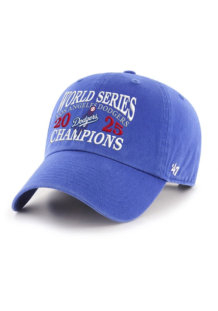 47 Los Angeles Dodgers ROYAL 2025 World Series Champions Clean Up