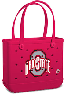 Ohio State Buckeyes  Medium Bogg Bag Tote Bag - Red