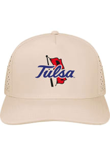 Tulsa Golden Hurricane Ivory Primary Cut Above Adjustable Hat