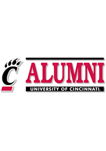 Cincinnati Bearcats 6x2 Alumni Auto Decal - Red