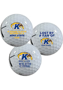 Kent State Golden Flashes Fun Sayings team logo Golf Balls