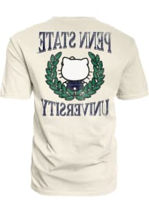 Penn State Nittany Lions Hello Two Ways Short Sleeve T-Shirt - Ivory