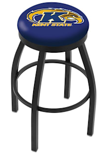 Kent State Golden Flashes Black Pub Stool - Black