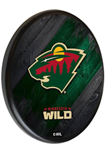 Minnesota Wild Printed Sign - Black