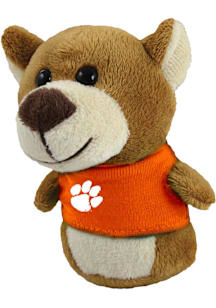 Clemson Tigers Shortie Bear Plush - Orange