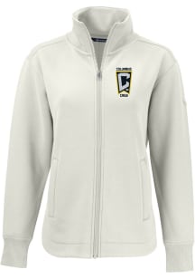 Cutter and Buck Columbus Crew Womens White Roam Light Weight Jacket