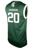 Nick Sanders  Genuine Collective Michigan State Spartans Green NIL Jersey
