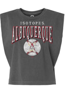 Summit Sportswear Albuquerque Isotopes Womens Black Homerun Tank Top