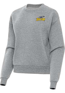 Antigua Toledo Rockets Womens Grey Victory Crew Sweatshirt